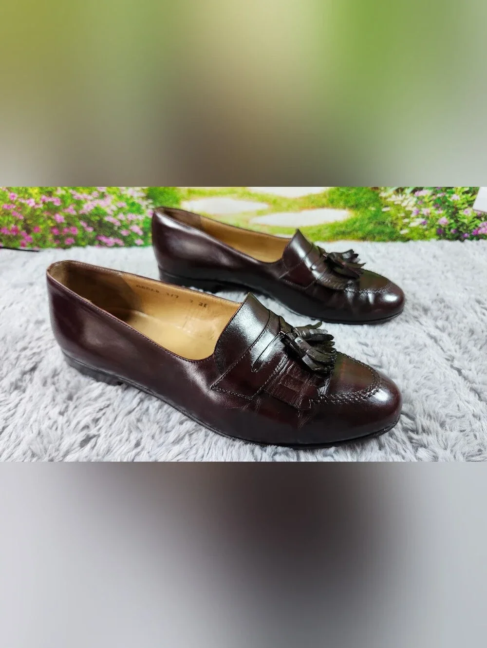 Salvatore Ferragamo Studio Men's Dress Shoes ,2 Pairs Size 7 EE Italian Leather.